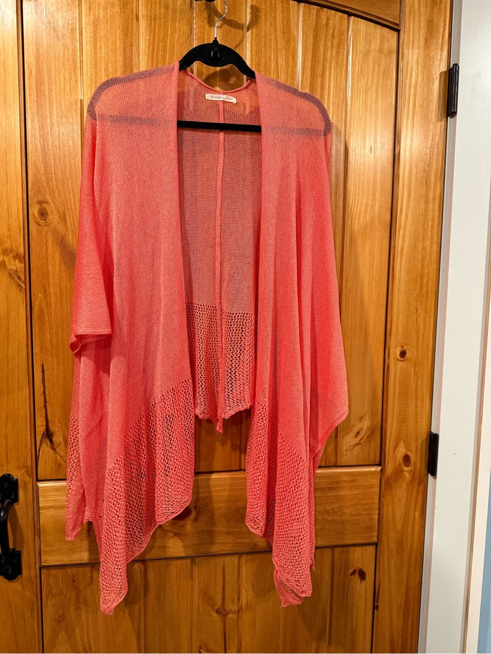 Do everything in love coral orange wrap